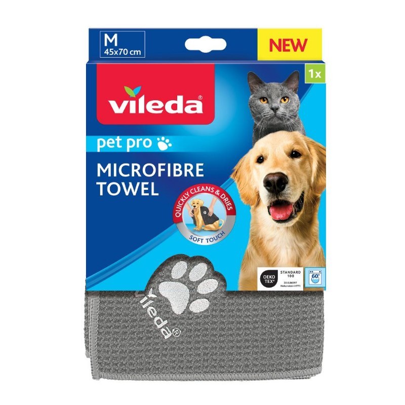 VILEDA PET RUČNÍK Z MIKROVLÁKNA 1ks.