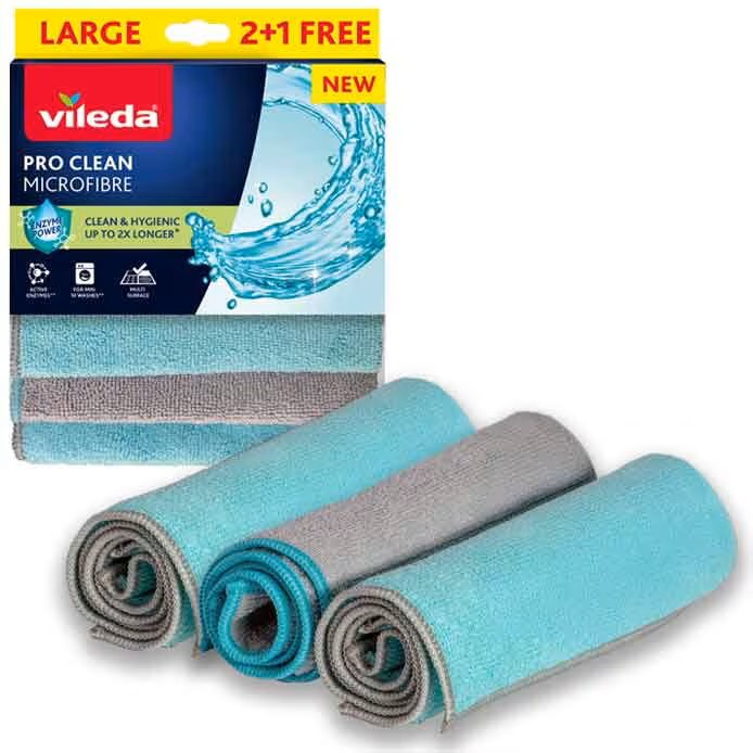 VILEDA Pro Clean mikro hadřík 2+1 ks.