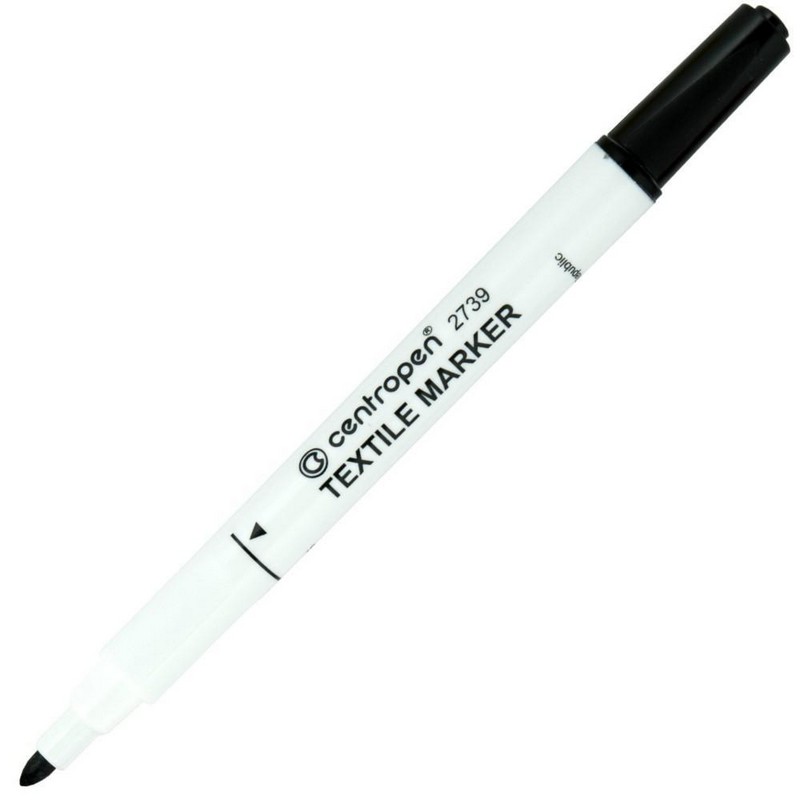 Značkovač CENTROPEN 2739 na textil ČERNÝ Značkovač CENTROPEN 2739 na textil ČERNÝ